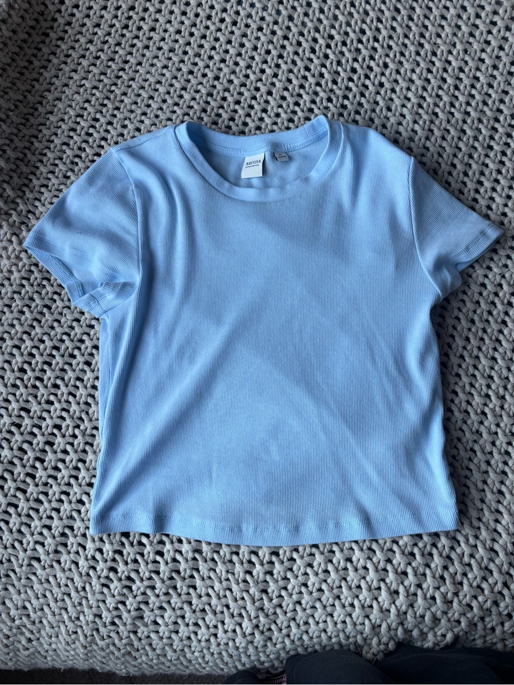 Aritzia Light Blue Short Sleeve Tee